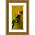 thumbnail image 1 of De Malleray, Delphine 19x32 Gold Ornate Wood Framed with Double Matting Museum Art Print Titled - Tulip1, 1 of 4