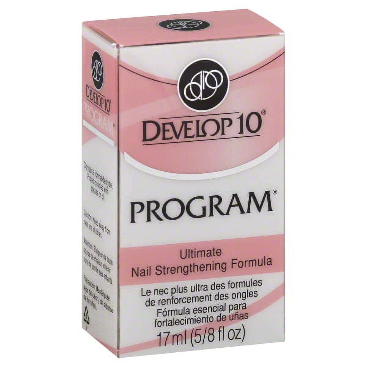 De Mert Brands Develop 10 Program Nail Strengthening Formula, 0.625 oz