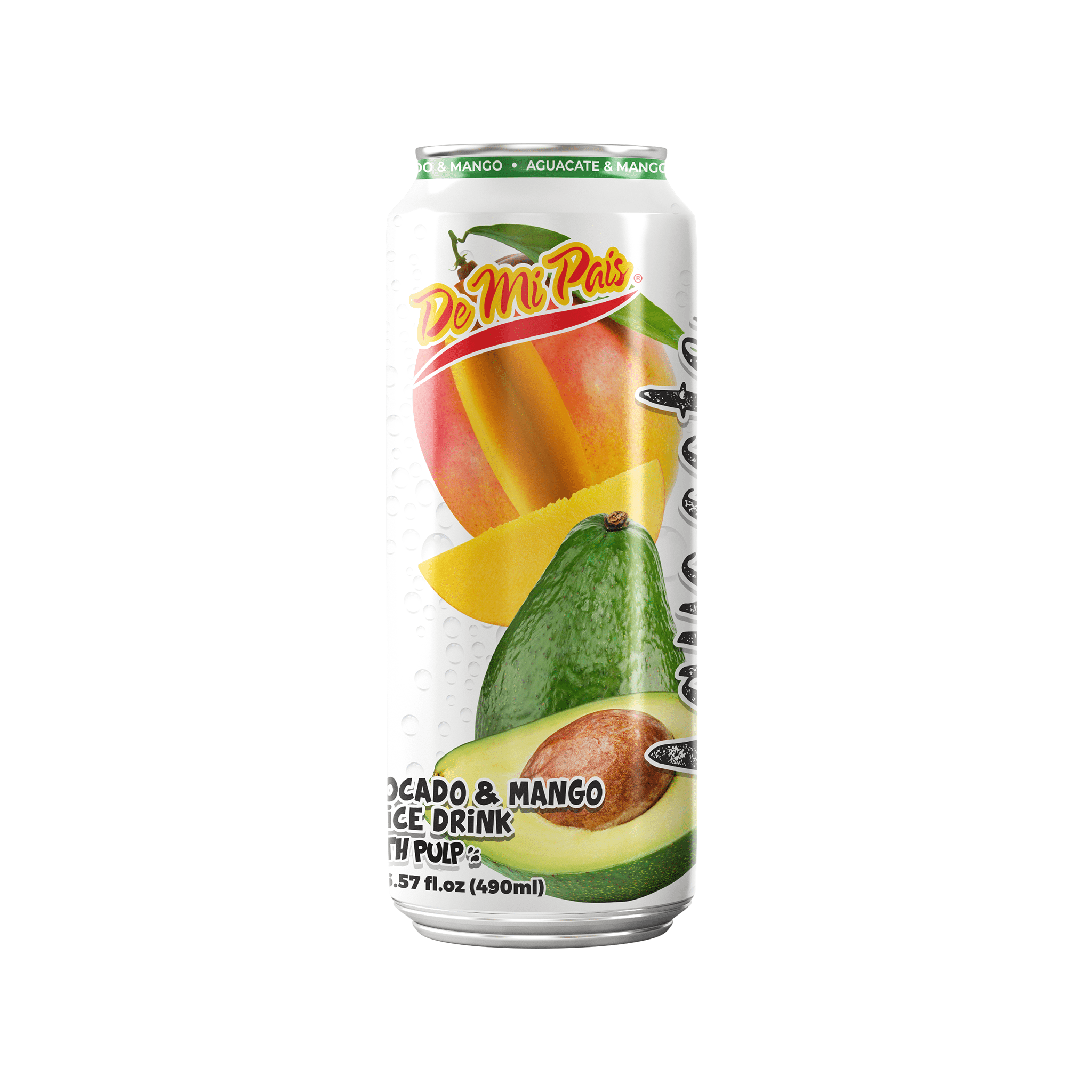 De Mi Pais Canned Avocado with Mango Fruit Juice 12-PACK