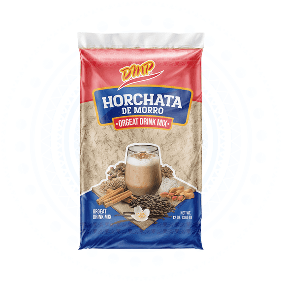 De Mi Pais Horchata de Morro Orgeat Drink Mix - Rich,Creamy Flavor, Refreshing Beverages - Size 12 oz, 1-Pack