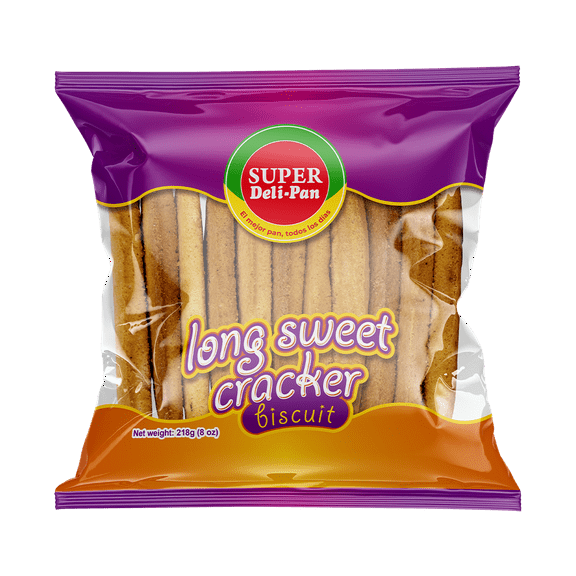 De Mi Pais Bizcocho Long Sweet Cracker Biscuit 12-Pack