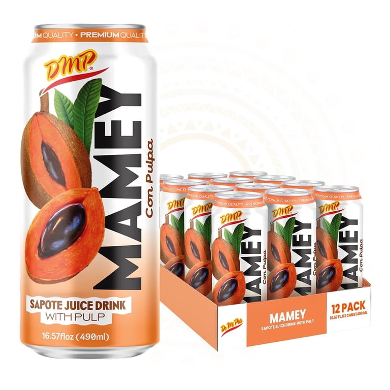 mame - can De Mi Pais Mamey Sapote Juice Zapote with Pulp & Fruit Chunks