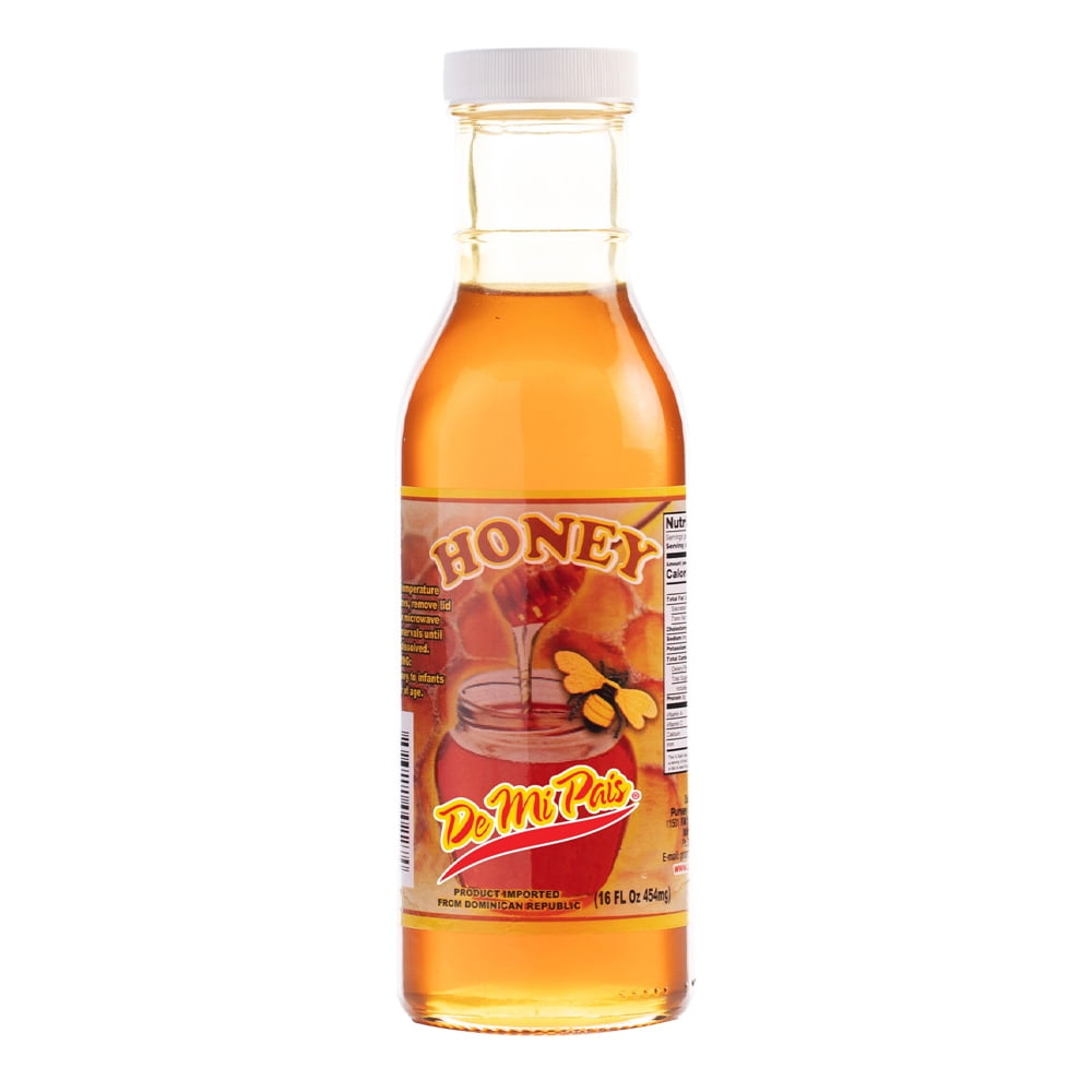 De Mi Pais Miel de Abeja 16oz / Honey 16oz 12-PACK - Walmart.com