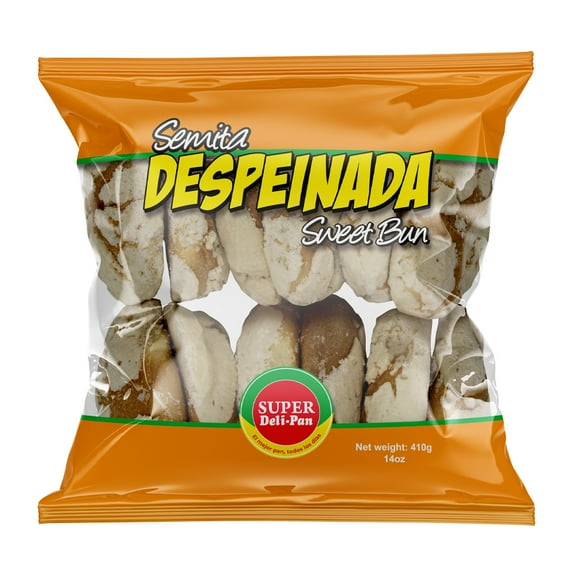 De Mi Pais Semita Despeinada 410g / Super Deli Pan Round Sweet Buns 14oz 6-PACK