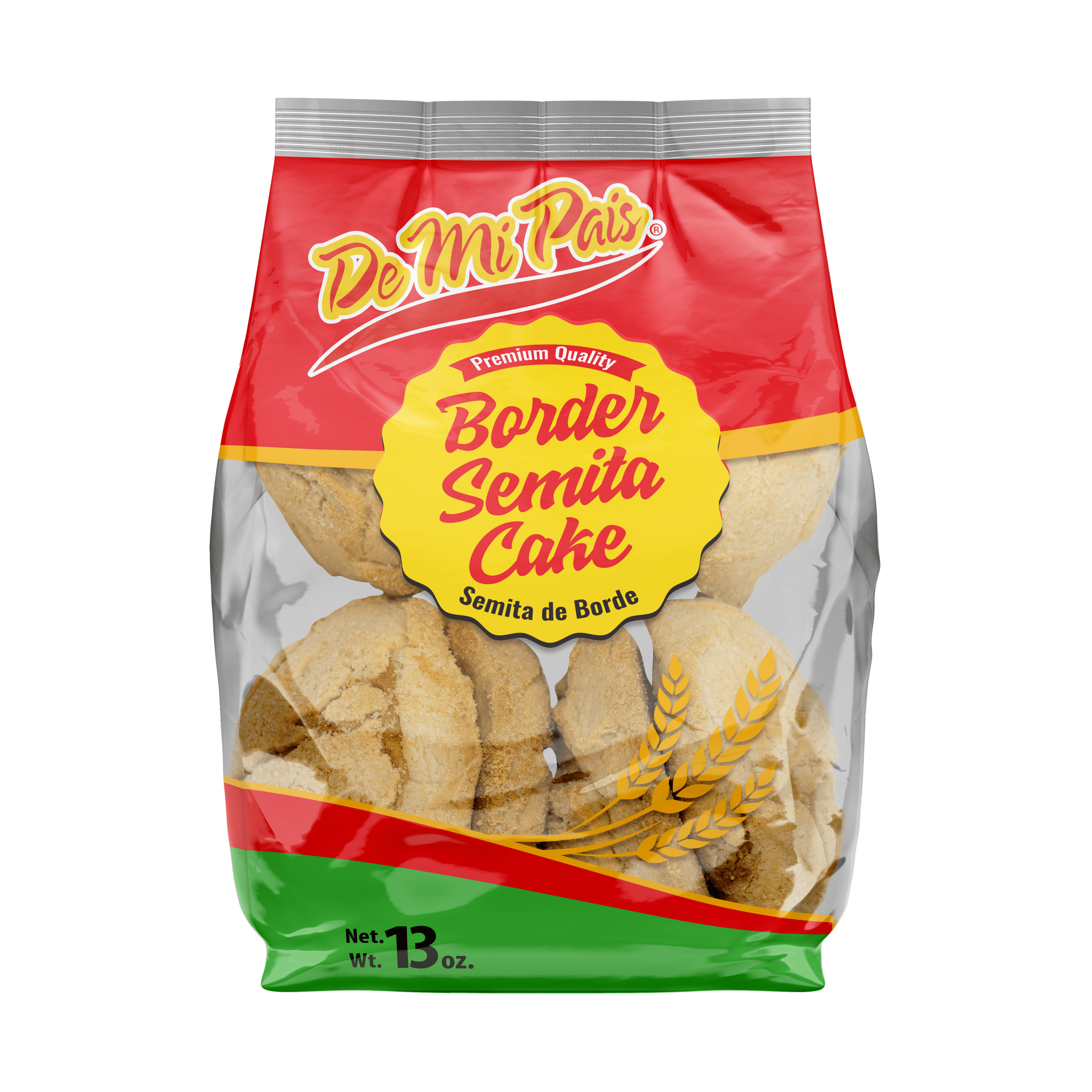 De Mi Pais Semita de Borde 12oz / Border Sweet Bread 12oz 6-PACK