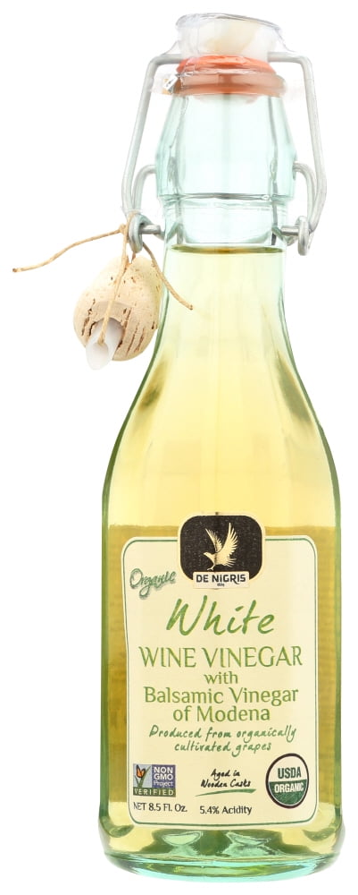 De Nigris - 100% Organic Vinegar - Balsamic White, 8.5 Fl Oz