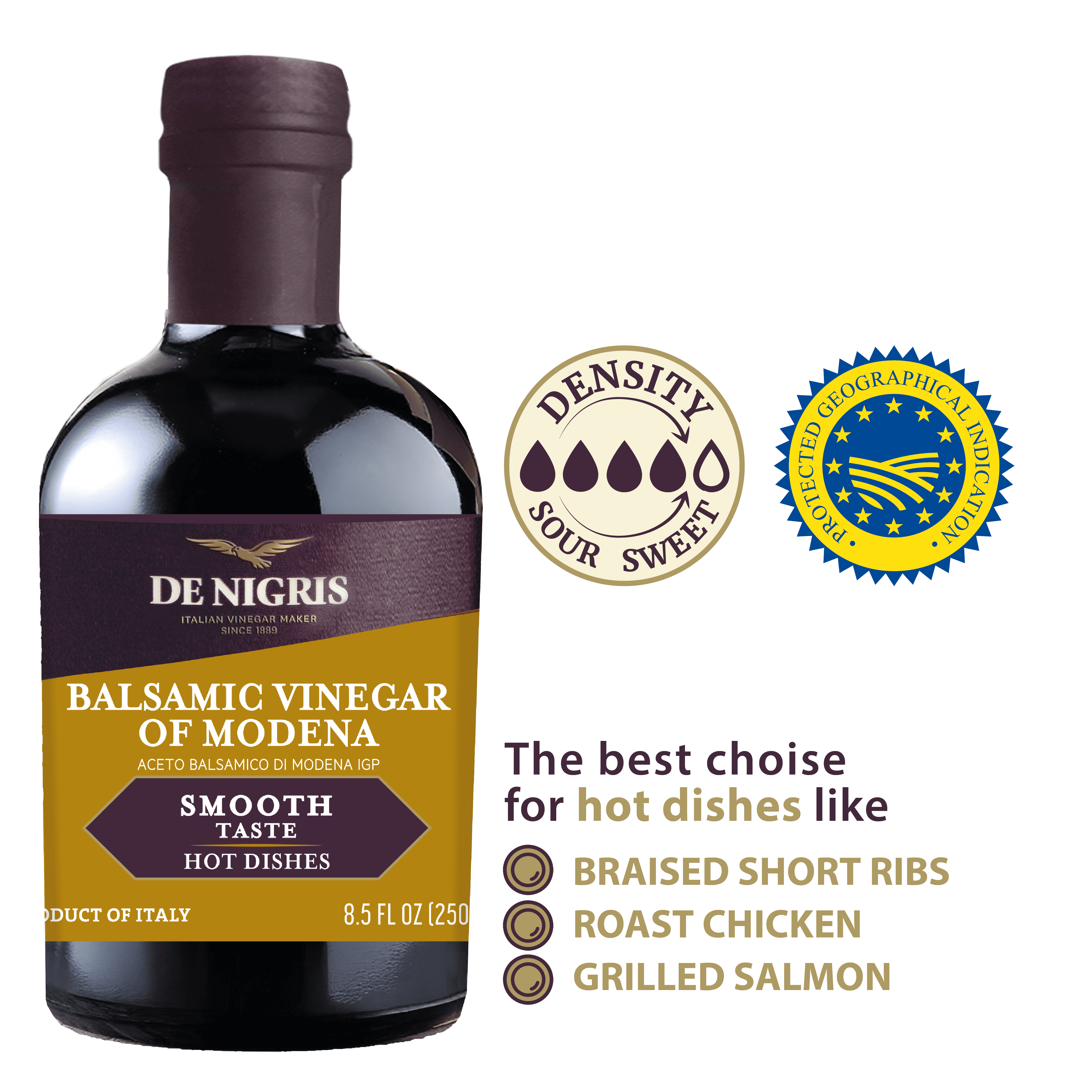 De Nigris Balsamic Smooth Flavor 8.5oz