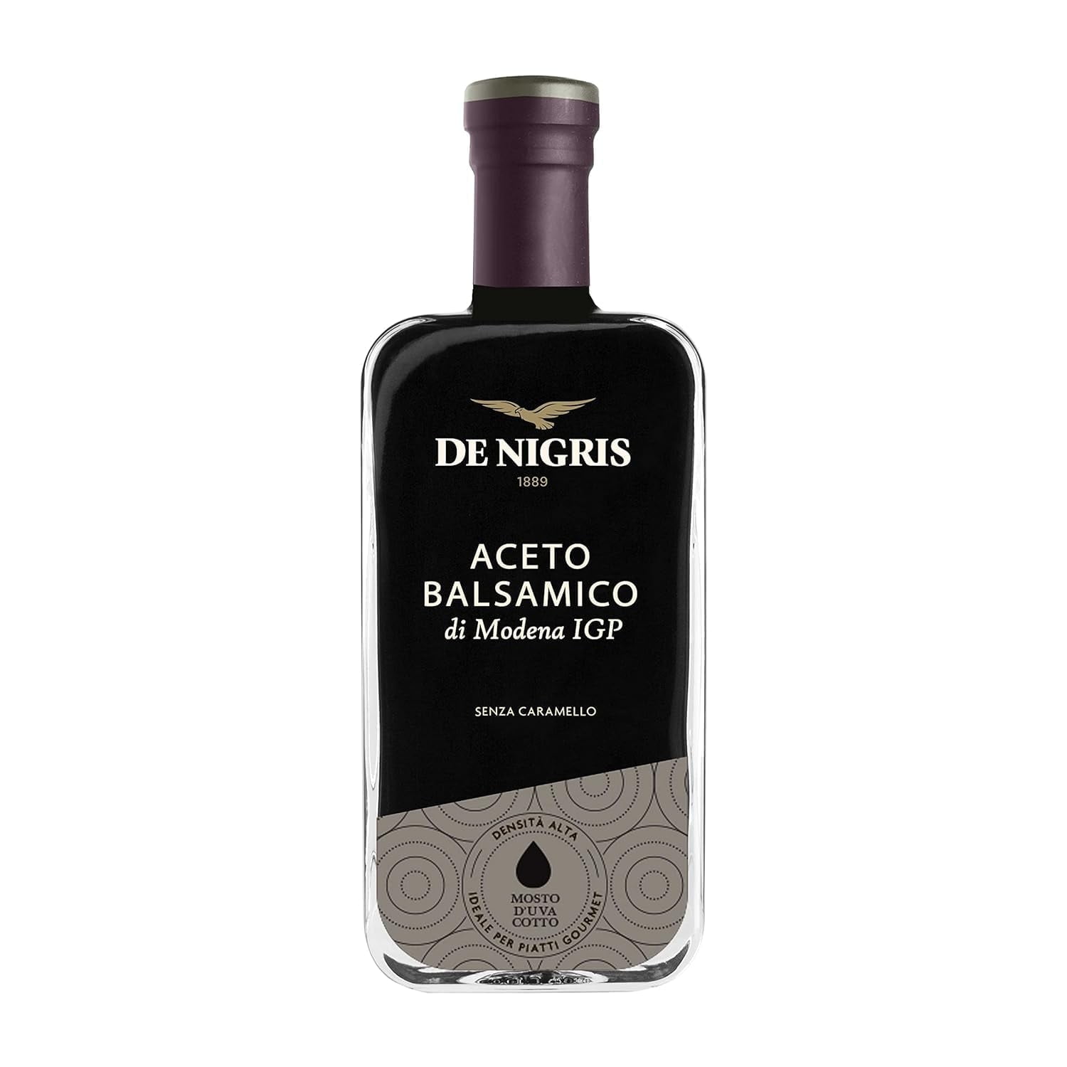 De Nigris balsamic vinegar of Modena Excellence Line Platinum Eagle, 8.5 fl oz (250 ml)