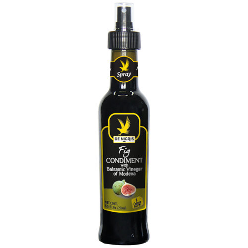 De Nigris Fig Condiment with Balsamic Vinegar of Modena Spray, 8.5 fl