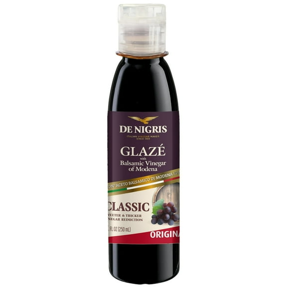 De Nigris Glaze Original with Balsamic Vinegar of Modena, 8.5 fl oz ( 3 Pack )