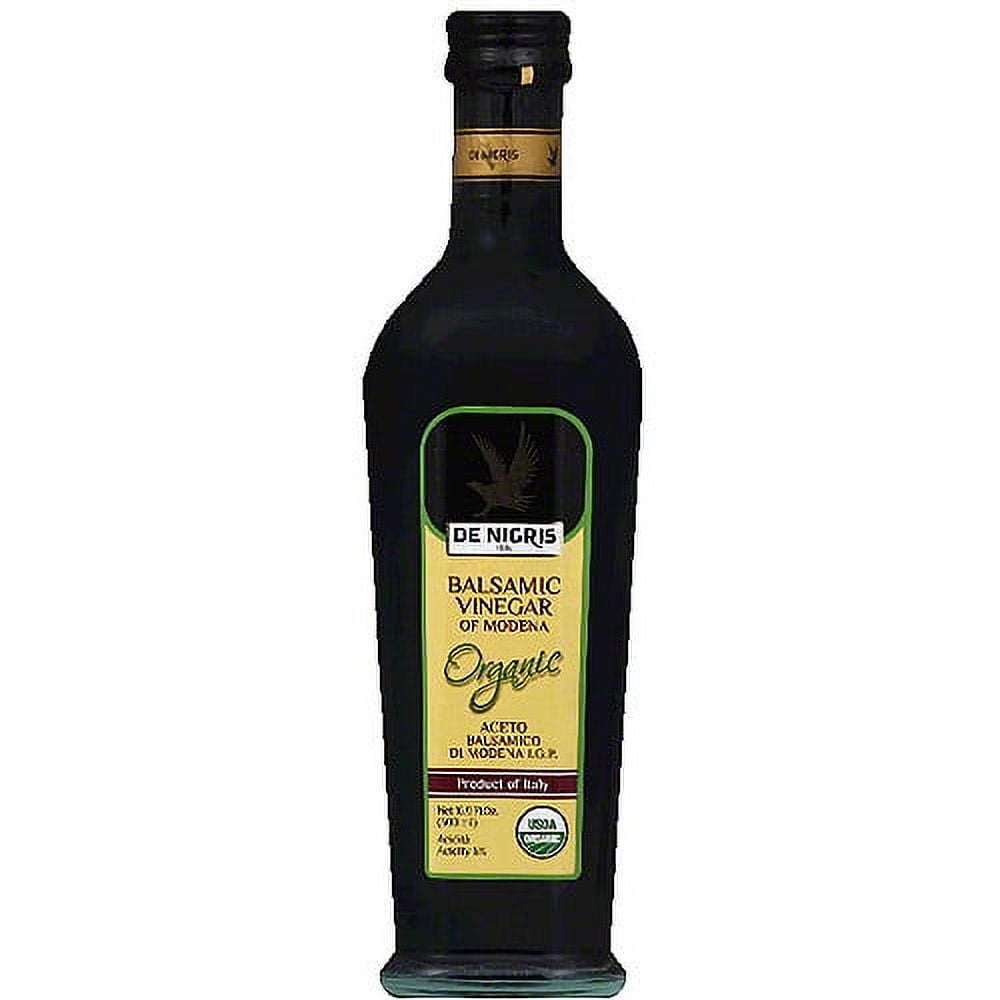 De Nigris Organic Balsamic Vinegar of Modena, 16.9 fl oz,(Pack of 6)