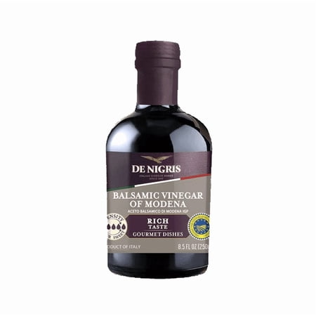 De Nigris Rich Flavor Balsamic Vinegar of Modena PGI, 8.5 oz