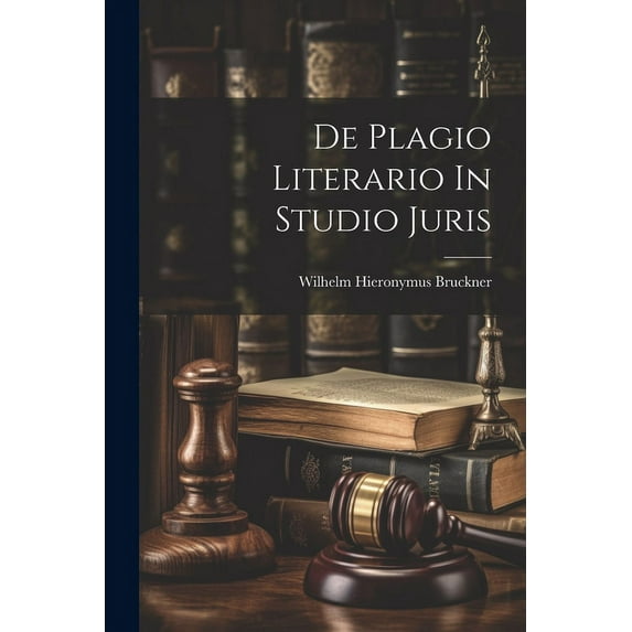De Plagio Literario In Studio Juris (Paperback)