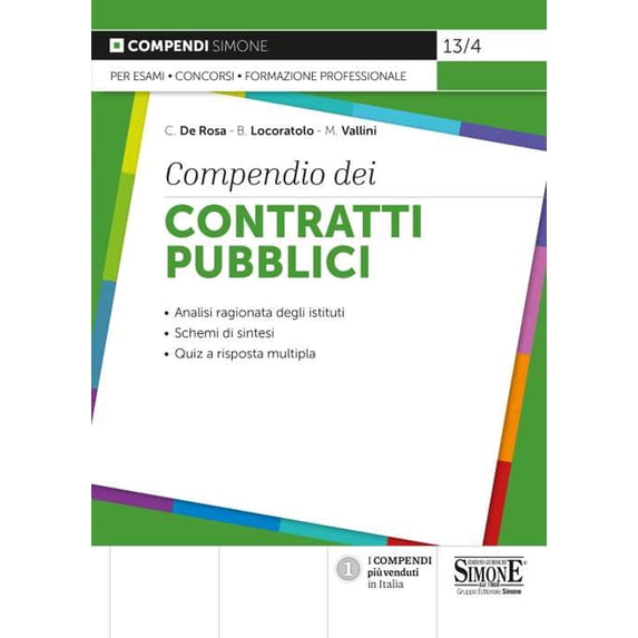 De Rosa - B. Locoratolo - M. Vallini Compendio dei contratti pubblici (Paperback)