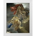 thumbnail image 1 of De Roucy-Trioson, Anne Girodet 15x18 White Modern Wood Framed Museum Art Print Titled - Scene of the Flood, 1 of 4