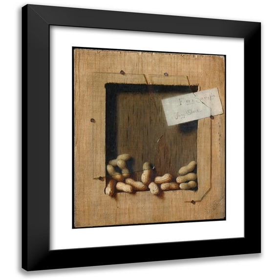 De Scott Evans 20x23 Black Modern Framed Museum Art Print Titled - Free Sample , Try One (ca. 1880-90)