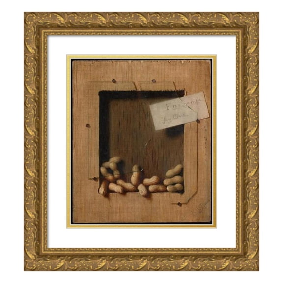 De Scott Evans 20x23 Gold Ornate Framed and Double Matted Museum Art Print Titled - Free Sample (ca. 1880-90)