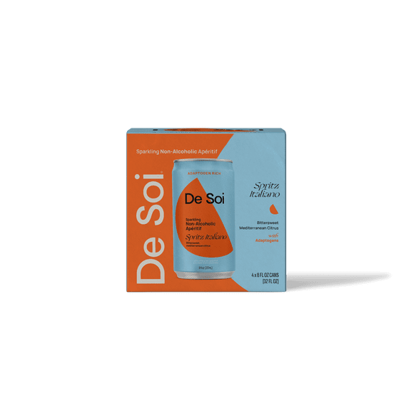 De Soi, Spritz Italiano Aperitif 4 Pack, 8 fl oz Cans