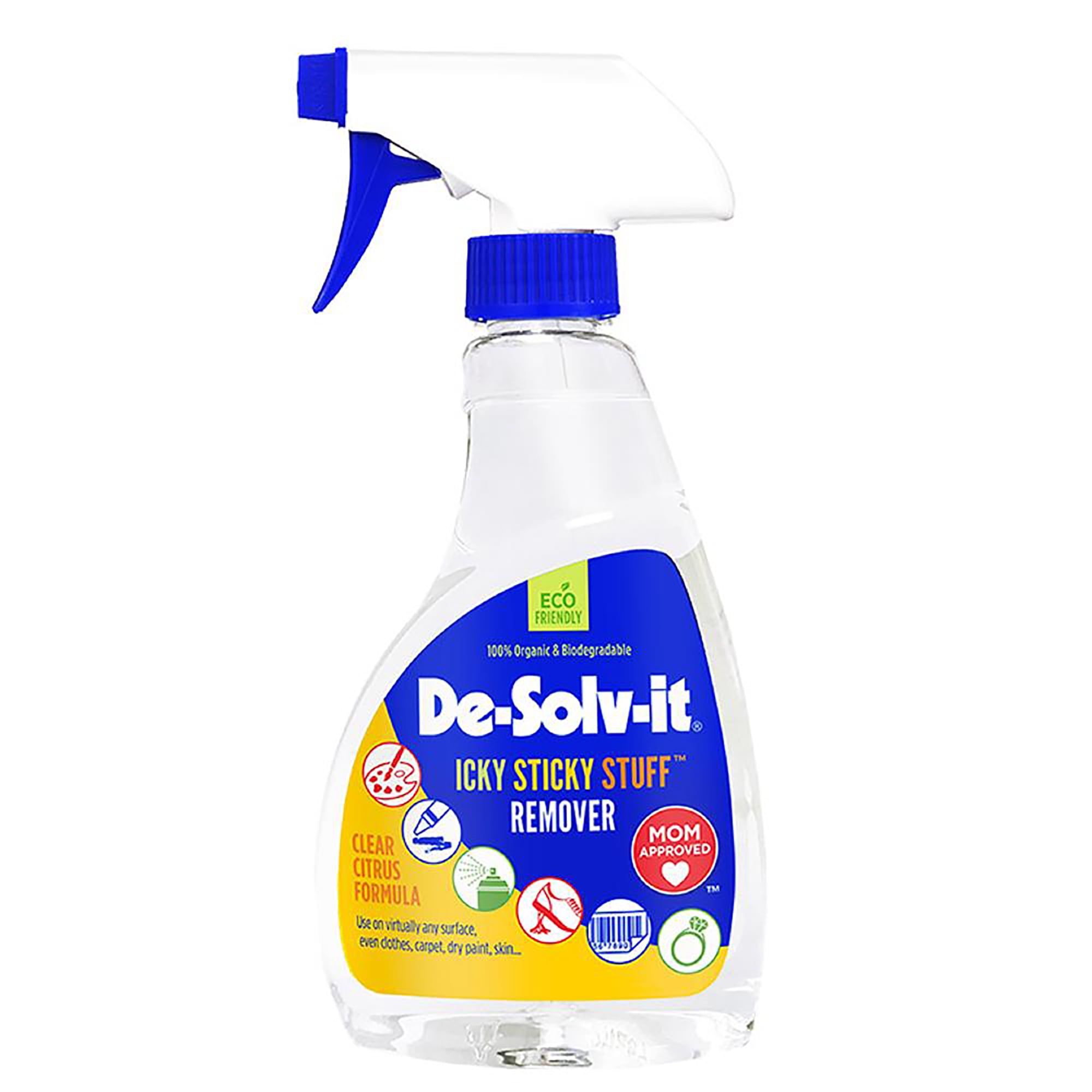 DeSolvIt Icky Sticky Stuff Remover 12oz Walmart Business Supplies
