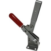 De-Sta-Co 1,200 Lb Holding Capacity, Vertical Handle, Manual Hold Down Toggle Clamp 72  Handle Movement, 140  Bar Opening, U-Bar, Flanged Base, Carbon Steel