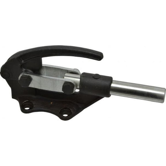 De-Sta-Co 16,000 Lb Load Capacity, Flanged Base, Carbon Steel, Standard Straight Line Action Clamp