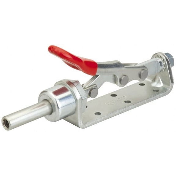 De-Sta-Co 450 Lb Load Capacity, Flanged Base, Carbon Steel, Standard Straight Line Action Clamp