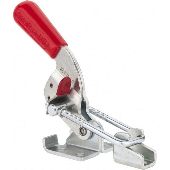 De-Sta-Co 720 Lb Capacity, Horizontal, U Hook, Flanged Base, Carbon Steel Pull Action Latch Clamp