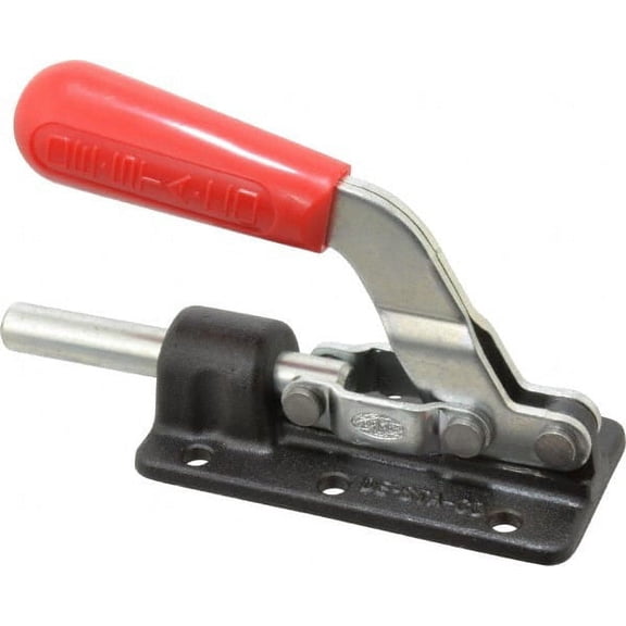 De-Sta-Co 800 Lb Load Capacity, Flanged Base, Carbon Steel, Standard Straight Line Action Clamp