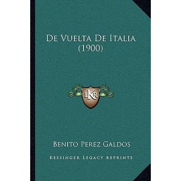 de Vuelta de Italia (1900) Paperback