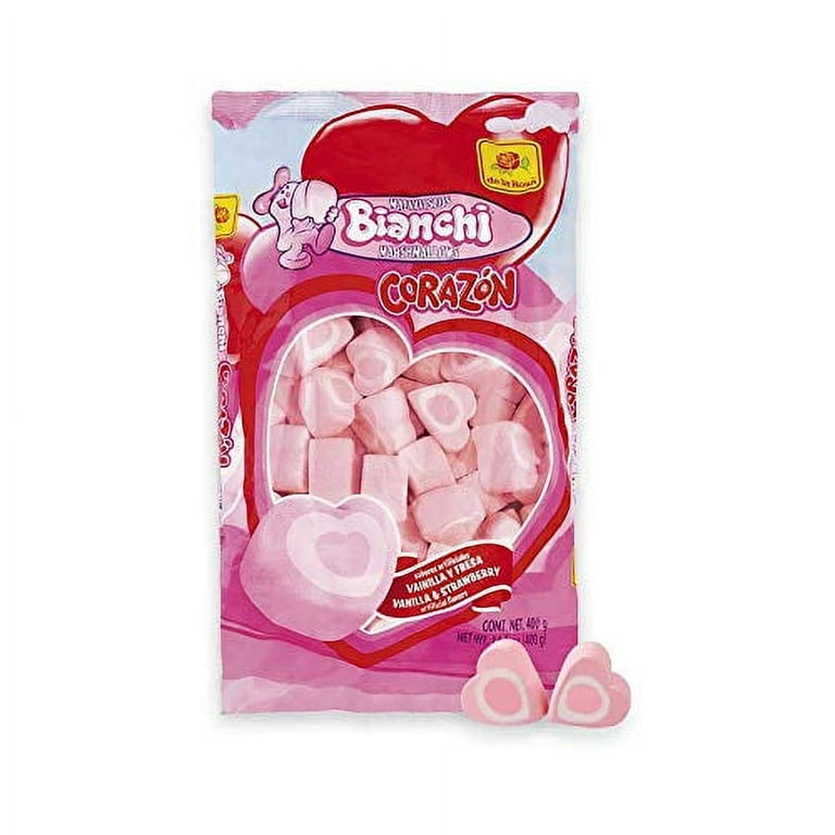 De la Rosa Heart Shape Marshmallows 