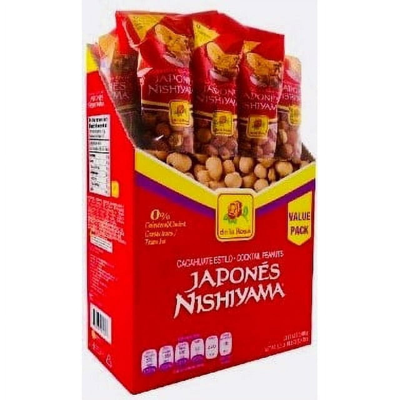De la Rosa Japanese Nishiyama Cocktail Peanuts (2400 grams 12 pckts)