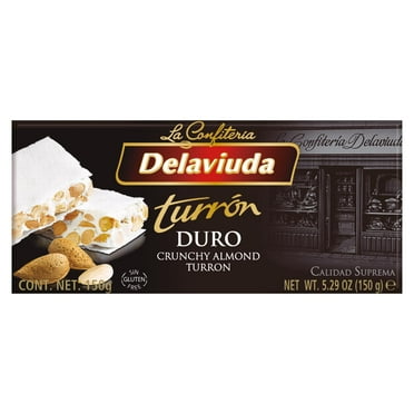 De la Viuda Crunchy Almond Turron 5.25 OZ