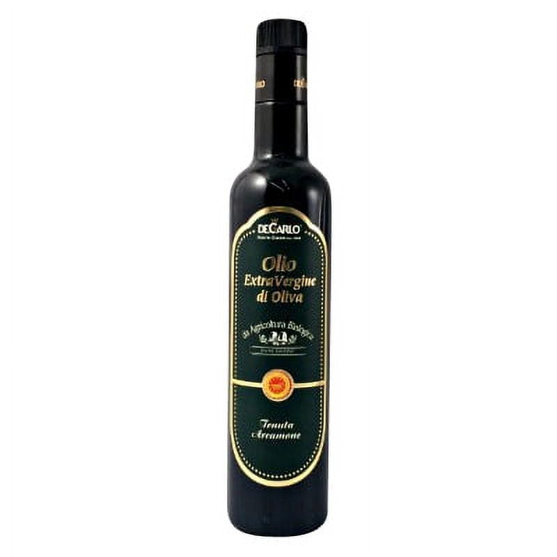DeCarlo Arcamone Italian Extra Virgin Olive Oil - Award Winning, DOP Certified, Organic, 500 Ml