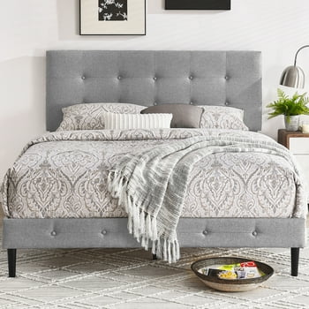 Modern Sleep Cambridge Upholstered Platform Bed