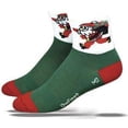 thumbnail image 1 of DeFeet Aireator SANTA CLAUS Run Socks (Large) -, 1 of 1