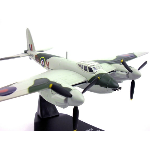 DeHavilland Mosquito FB MKVI Combat Aircraft Royal Air Force 1/72 Diecast Model Airplane by Oxford Diecast
