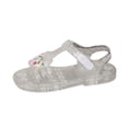 thumbnail image 1 of DeHolifer Girl Jelly Sandals Kids Sequin Butterfly Princess Shoes Cute Closed Toe Summer Beach Sandal with Ankle Strap, 1 of 8
