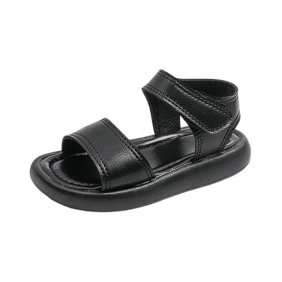 DeHolifer Kids Sandals Toddler Summer Sandals Adjustable Hook And Loop Strap Sport Sandal Shoes Cute Sandals