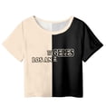 thumbnail image 1 of DeHolifer Shirts for Kids Graphic Summer Trendy Color Block Crewneck Short Sleeve Girls Boys Tee T-Shirts 3-11 Years, 1 of 2
