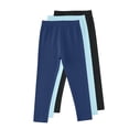 thumbnail image 1 of DeHolifer Toddler Baby Girls Leggings Pants Full Length Solid Color Leggings Stretchy Soft Tights Pants Navy 9-10Years, 1 of 2