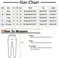 thumbnail image 1 of DeHolifer Women Pants Elastic Waisted Solid Color Sports Fitness Split Casual Loose Work Pants with Pocket Black M, 1 of 7