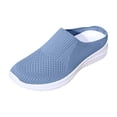 thumbnail image 1 of DeHolifer Women's Arch Support Knit Sneakers Breathable Slip On Loafers Casual Comfort Walking Flats Lightweight Shoes, 1 of 6