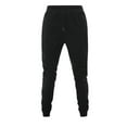 thumbnail image 1 of DeHolifer Women's Cotton Jogger Sweatpants with Pockets Soild Lightweight Tapered Track Sweatpants for Running Yoga Lounge Black Small, 1 of 3