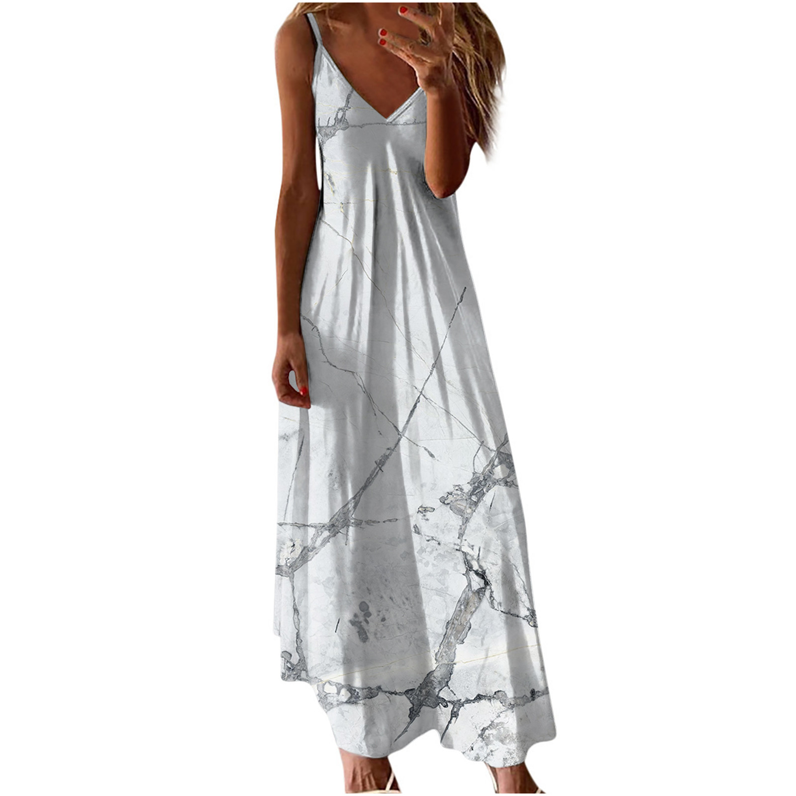 ribbed maxi dress Inherit Ashdon Ribbed Maxi Dress Cream S