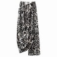 thumbnail image 1 of DeHolifer Women's Pants Cotton Floral Printed Elastic Casual Wide Leg Pants Full Length Pants Multicolor Free Size, 1 of 5