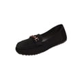 thumbnail image 1 of DeHolifer Women's Stylish Casual Versatile Plus Size Breathable Loafers with Round Toe Closed Heel Flat Soft Sole One-Foot Shoes, 1 of 8