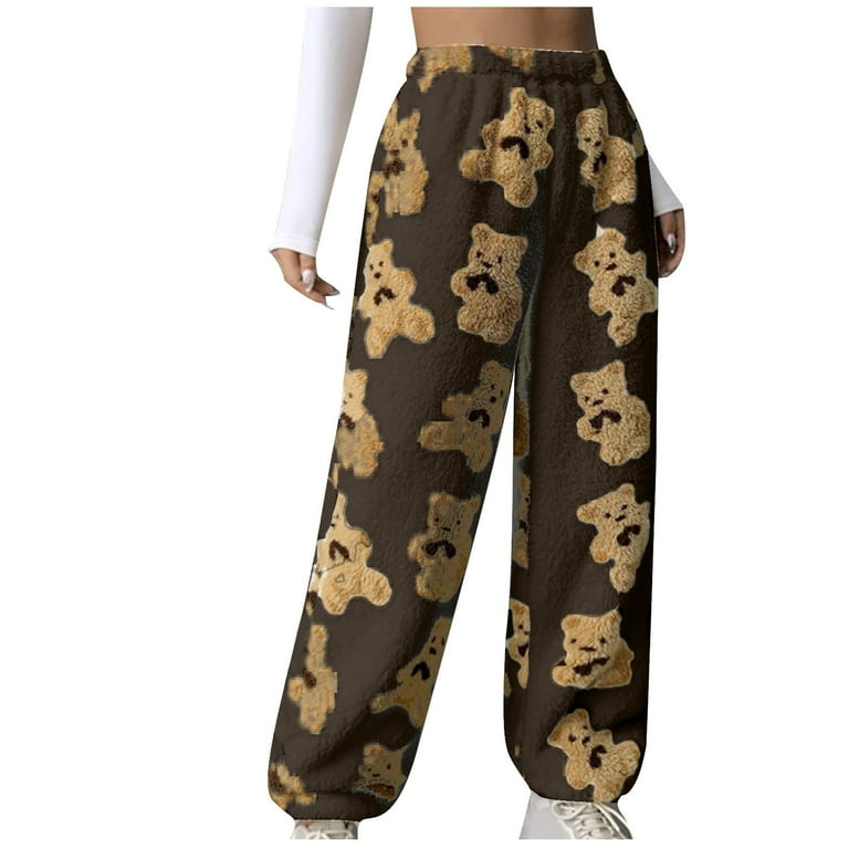 Pants with Wide Leg in Brown Bear Pants with Wide Leg in Brown Bear
