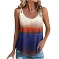 thumbnail image 1 of DeHolifer Womens Summer Tank Tops Eyelet Square Neck Sleeveless Shirts Casual Dressy Tunics Basic Tee Going Out Blouses Multicolor 2XL, 1 of 6