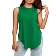 thumbnail image 1 of DeHolifer Workout Tank Tops for Women Sleeveless Loose Tanks Lightweight Tennis Athletic Running Shirts Green M, 1 of 6