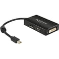 thumbnail image 1 of DeLOCK 62623 Adaptor Cable Mini DisplayPort 1.1 Male to 1 x DisplayPort and 1 x HDMI and 1 x DV, 1 of 2